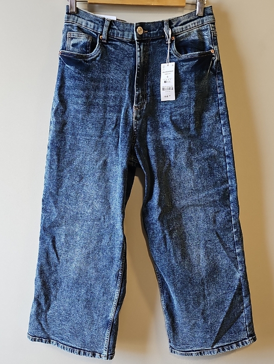 Ardene Denim - Ardene NWT 30x26 Dark Blue Wide Leg Jeans
